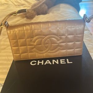 Chanel gold bag